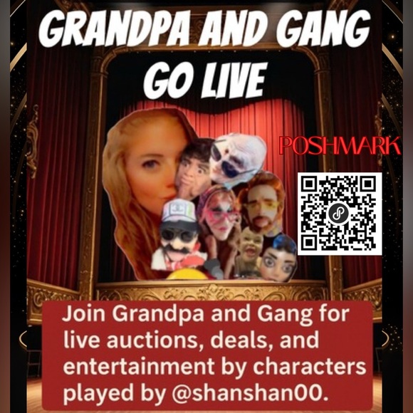 Accessories - Like this to be notified when grandpa and gang is live 💨